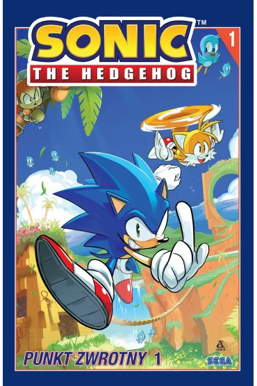 Punkt zwrotny 1. Sonic the Hedgehog. Tom 1 - Ian Flynn