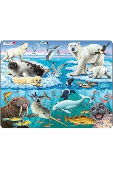Puzzle 75 el. Arktyczny l�d rozmiar M Larsen