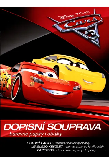 MFP Papeteria lux 5+10 Disney cars