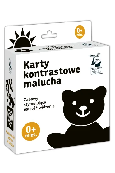 Widz� kszta�ty! Karty kontrastowe malucha 0 mies.+ - Barbara Paku�a