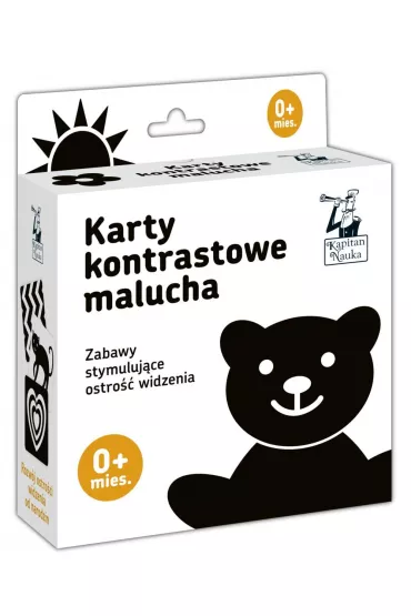 Widz ksztaty! Karty kontrastowe malucha 0 mies.+ - Barbara Pakua