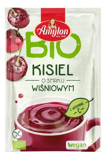 Amylon Kisiel wi�niowy bezglutenowy Zestaw 4 x 30 g Bio
