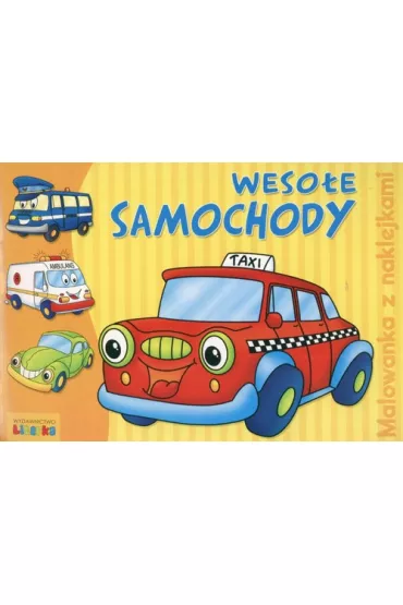 Weso�e samochody Malowanka z naklejkami