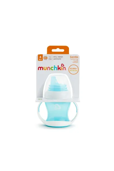 Kubek z mi�kkim ustnikiem i uchwytami Munchkin 118ml niebieski