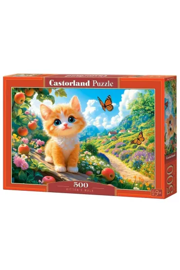 Puzzle 500 el. Kitten s Walk CASTORLAND  B-54213