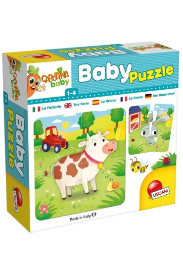 Carotina Baby. Puzzle The farm Lisciani