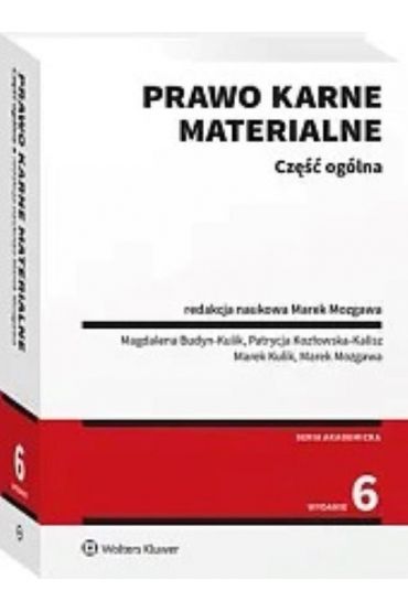 Prawo karne materialne. Część ogólna w.6