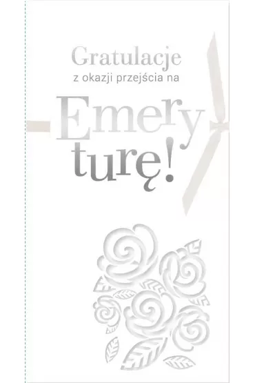Kukartka Karnet PM-138 Emerytura