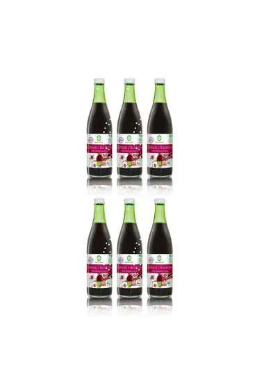 Bio Food Zakwas z burak�w 100% kiszony Zestaw 6 x 500 ml Bio