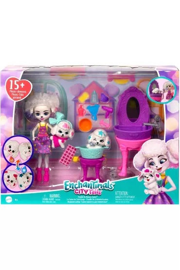 Enchantimals Zestaw Salon pi�kno�ci pudelk�w Mattel