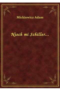 eBook Niech mi Schiller... epub