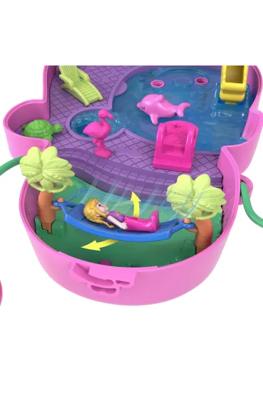 Polly Pocket. Kompaktowa torebka Urocze ma�pki Mattel