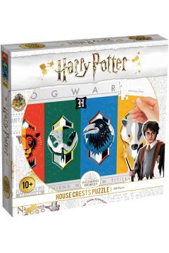 Puzzle 500 el. Harry Potter House Crests Winning Moves