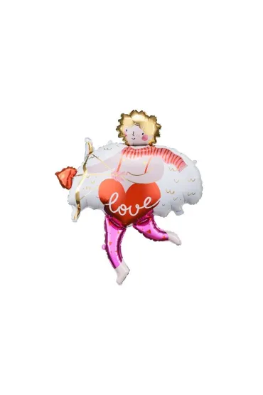 PartyDeco Balon foliowy Kupidyn 82x99 cm