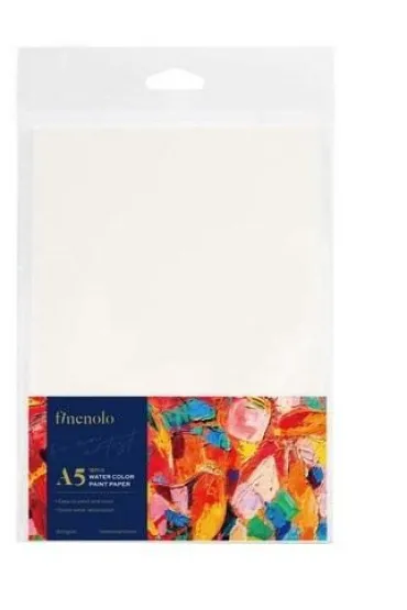 Deli Papier akwarelowy A5 bia�y 16 szt.
