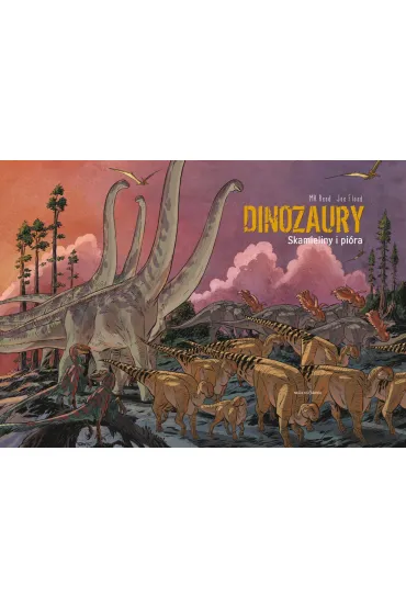 Dinozaury - skamieliny i pi�ra. Naukomiks - M. K. Reed, Joe Flood