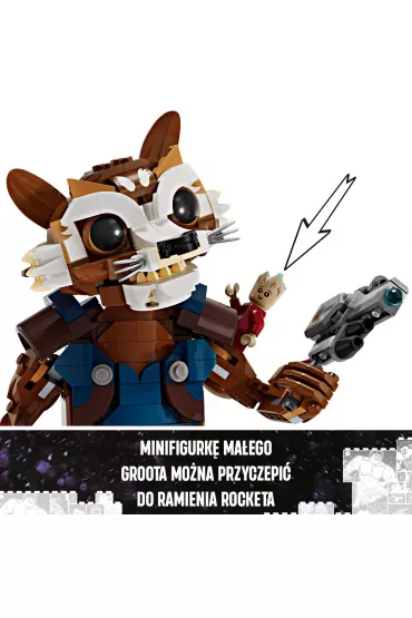 LEGO Marvel Rocket i May Groot 76282