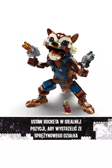 LEGO Marvel Rocket i May Groot 76282