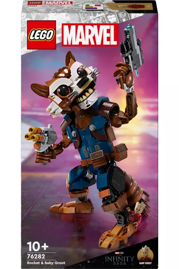 LEGO Marvel Rocket i May Groot 76282