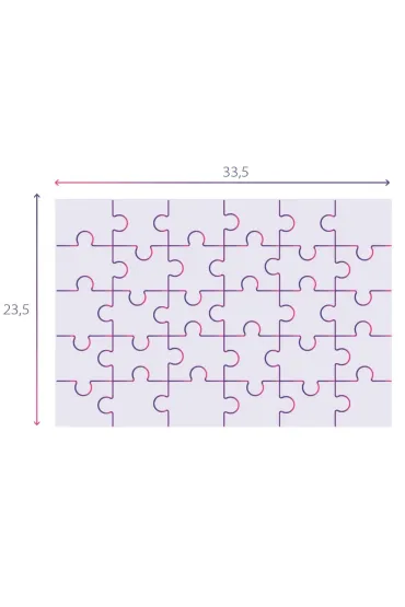 Puzzle 30 el. SuperColor. Koci Domek Gabi Clementoni