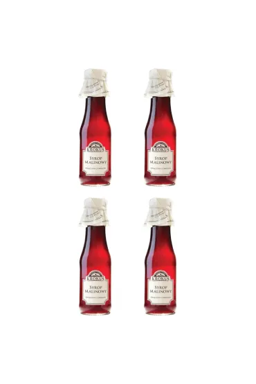 Krokus Syrop malinowy Zestaw 4 x 280 ml