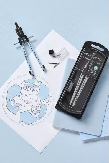 Faber-Castell Cyrkiel Grip 2001 Sky