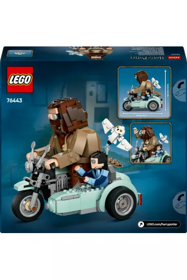 LEGO Harry Potter Przeja�d�ka motocyklowa Hagrida i Harry’ego 76443