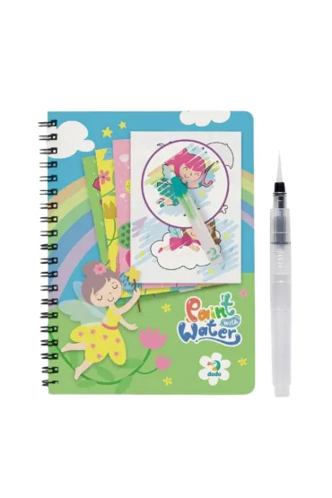 Malowanka wodna z pisakami 15x18 cm Wr�ki MAKSIK DOB7370 Dodo