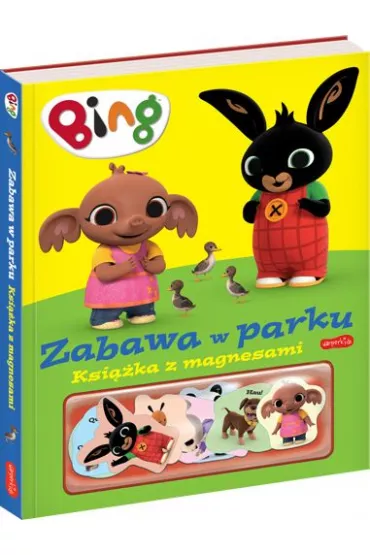 Bing. Zabawa w parku. Ksi��ka z magnesami