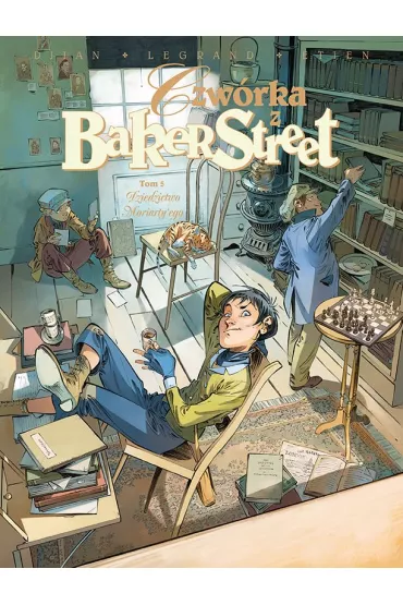 Dziedzictwo Moriarty'ego. Czw�rka z Baker Street. Tom 5 - Jean-Blaise Djian, David  Etien, Olivier  Legrand