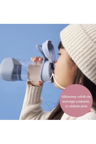 b.box Zestaw Sportowa butelka tritanowa + Mini Lunchbox, Ocean Breeze 450 ml + 1 l