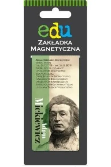 Kukartka Zak�adka magnetyczna Mickiewicz ZK074