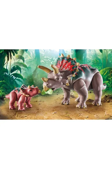 Dinos Playmobil Triceratopsy 71821