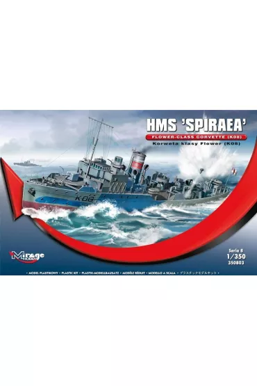 Brytyjska Korweta klasy Flower K08 HMS Spiraea Mirage Hobby