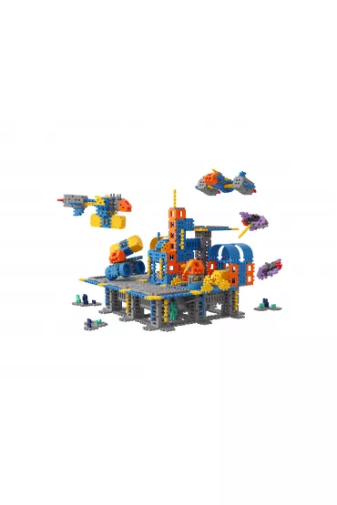 Mini Waffle City Klocki Mini Waffle 618el Kosmiczna Baza