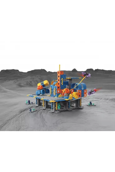 Mini Waffle City Klocki Mini Waffle 618el Kosmiczna Baza