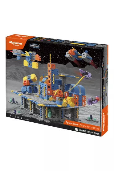 Mini Waffle City Klocki Mini Waffle 618el Kosmiczna Baza