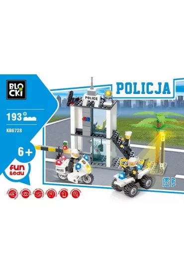 Klocki Blocki Policja Posterunek