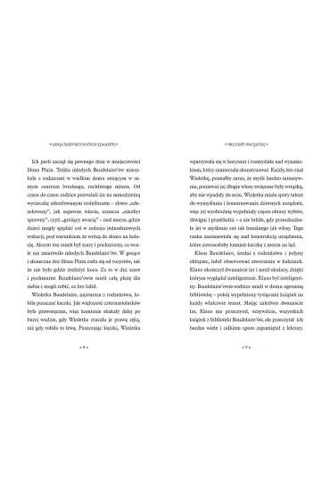 Przykry pocz�tek. Seria niefortunnych zdarze�. Tom 1 - Lemony Snicket