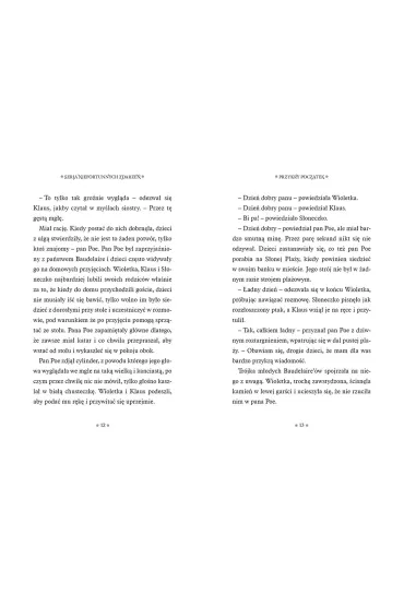 Przykry pocz�tek. Seria niefortunnych zdarze�. Tom 1 - Lemony Snicket