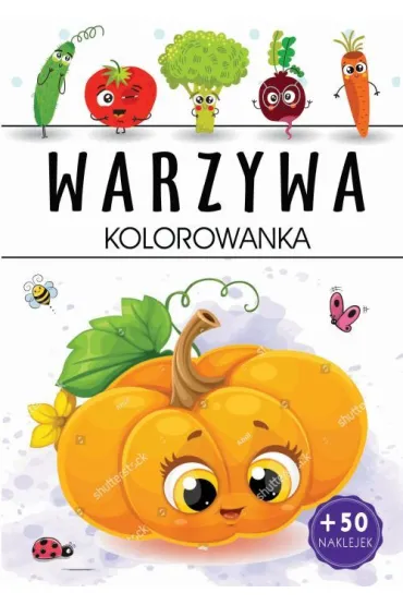 Warzywa. Kolorowanka