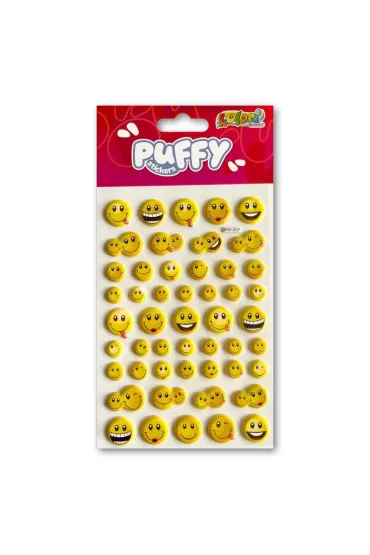 Penmate Naklejki puffy Emoticon