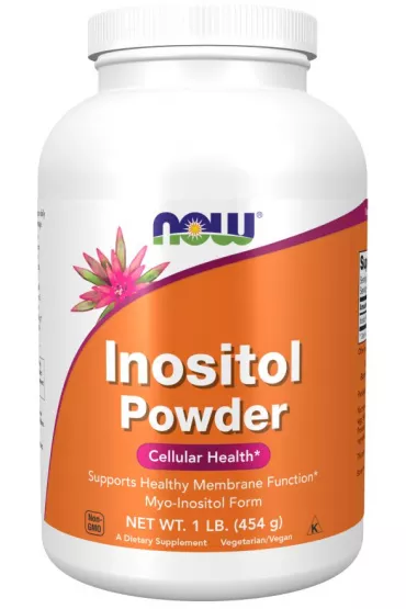 Now Foods Inositol Powder - Inozytol Suplement diety 454 g