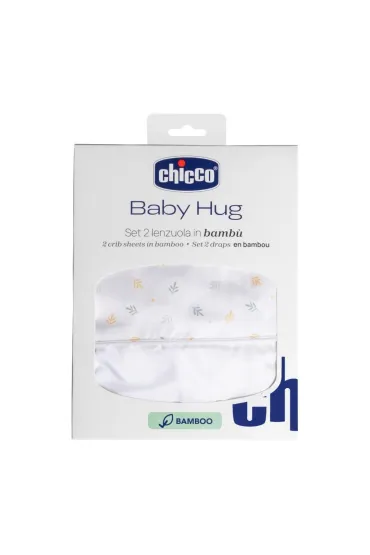 Chicco Prze�cierad�o Baby Hug G/D bambusowe foliage