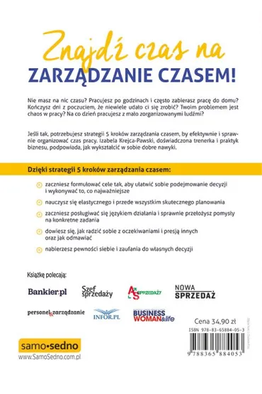Elastyczne zarz�dzanie czasem - Izabela Krejca-Pawski