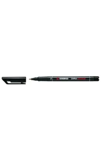 Stabilo Foliopis OHP czarny F 10 szt.
