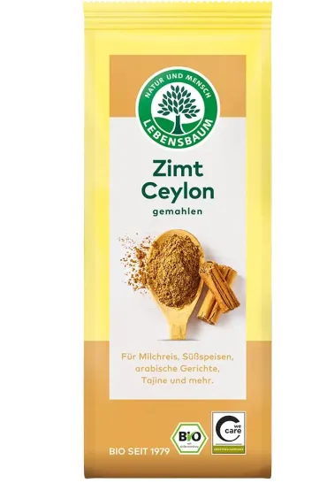Lebensbaum Cynamon cejlo�ski mielony 50 g Bio