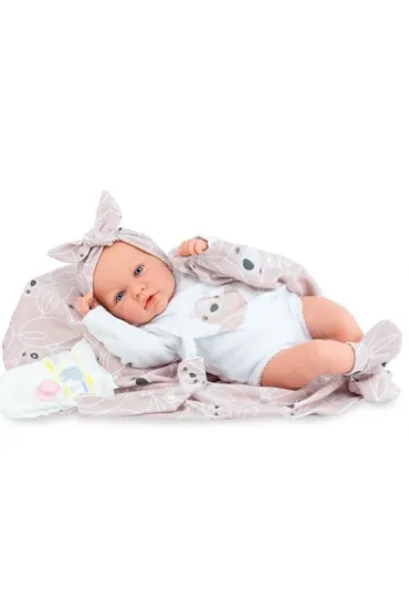 Lalka hiszpa�ska Ane Polar z kocykiem 45cm Marina Pau