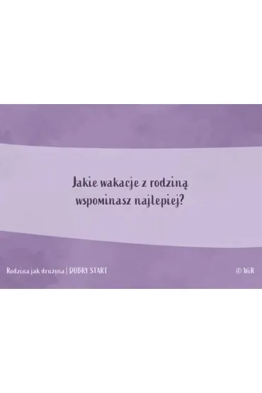 Rodzina jak dru�yna Dobry start Karty konwersacyjne dla dzieci w wieku 6+ - Renata Zieli�ska