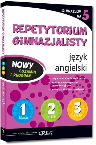 Repetytorium gimnazjalisty. J�zyk angielski. 2019 - Monika Kocio�ek